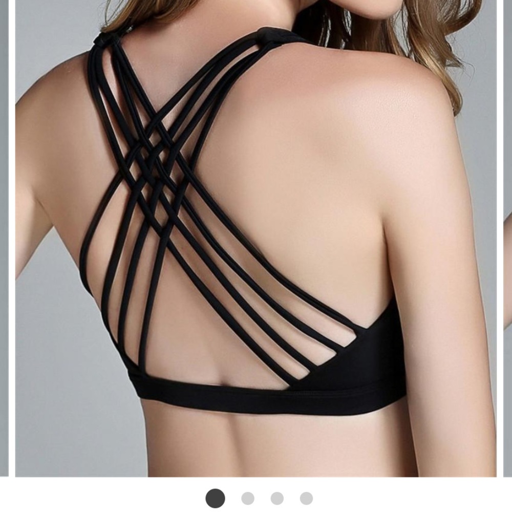 Brand New Strappy Sports Bra